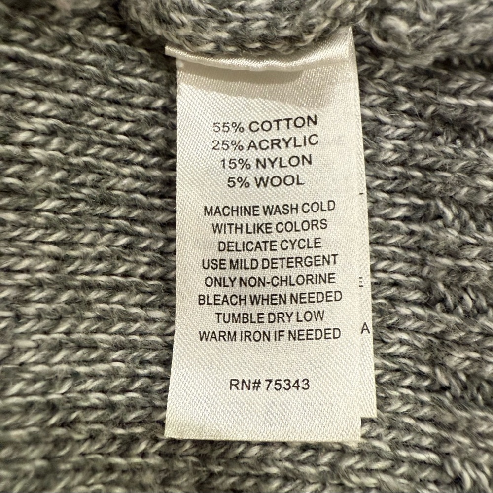 Ruby Moon Gray Cable Knit Dress - image 4